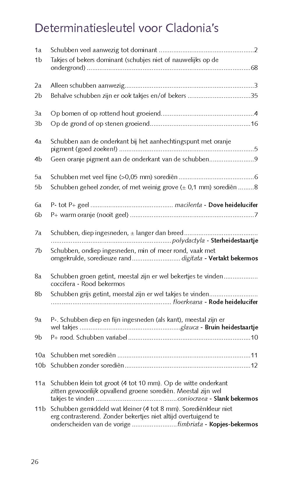 Veldgids Korstmossen van duin, heide en stuifzand (2023)